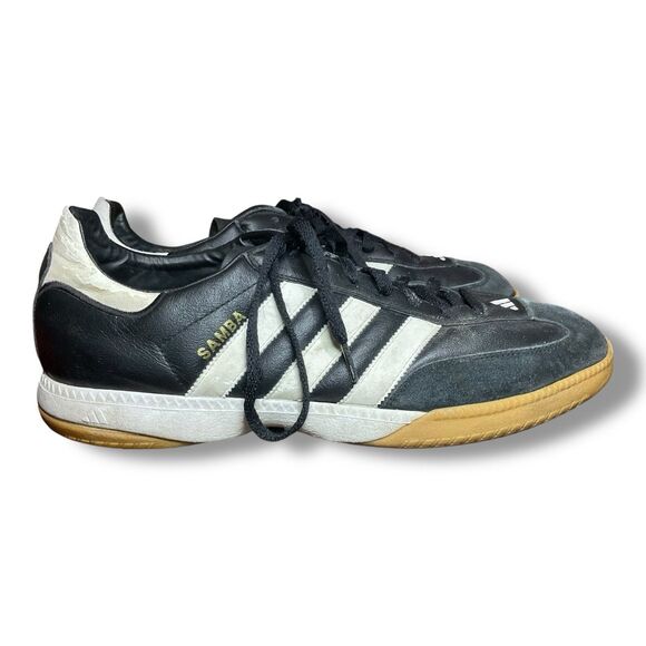 Adidas Samba Millennium Black And White Indoor Soccer Shoe Men\'s Size 12, 088559 main image 10